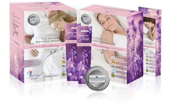 purecare aromatherapy mattress protector