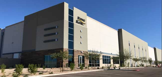 The new 90,000-square-foot factory is located in the Phoenix suburb of Avondale, Ariz.