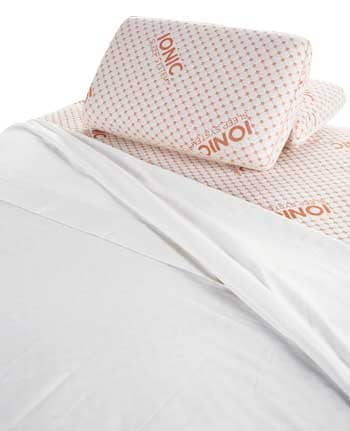 Sleep System is a line of pillows, mattress protectors and sheets infused with copper ions.