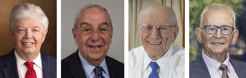Pictured Left to right: Jeff Child, Norman Waxman, Stan Pauley and Bill Hinks.