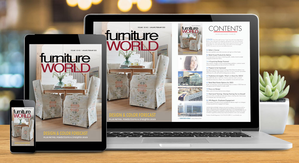 January/February 2023 Digital Issue of Furniture World