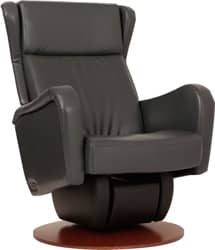 avantglide leather glider rocker