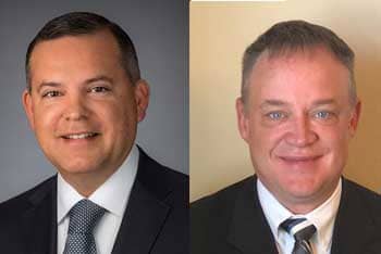 David Simpson (left) and Al Dambrauskas (right) have joined King Koil as regional sales managers.