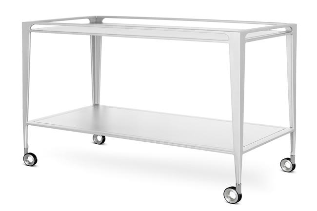 The Lillian B. Winchester “Best of Show” award, selected from among the 11 category winners listed above, went to Brown Jordan’s STILL Mobile Console Table + Serving Cart by Richard Frinier.