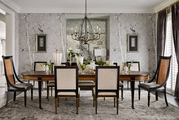 Designer of the Year Cassy Young&#39;s top-award-winning dining space.