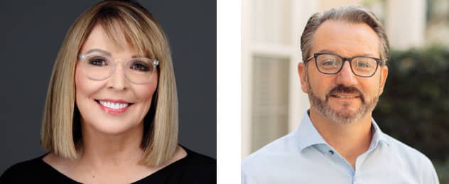 Gail Doby, co-founder of Pearl Collective and Ken Roberts, principal of Interior Talent.