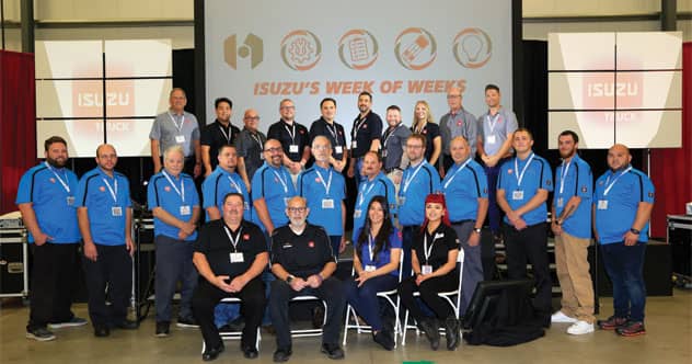 Isuzu Celebrates Isuzu Dealers’ Best Sales Consultants, Service Advisors, Parts Salespeople and Technicians in “Week of Weeks” Competitions