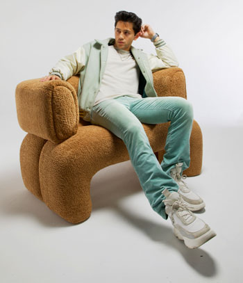 Nathan Mai in the BEAR Chair