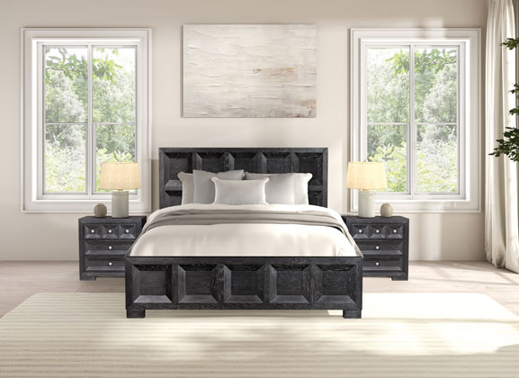 The Hatton Cross Collection in weathered black.