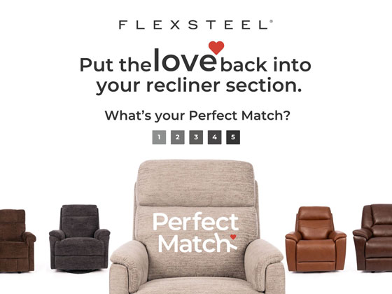 Flexsteel Launches “Perfect Match” Recliner Program to Simplify Shopping Experience