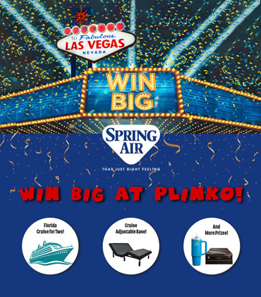 Spring Air to Host PLINKO Giveaway at Winter Las Vegas Market